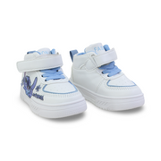 Unisex Baby Leather Half Boot – Stitch Print