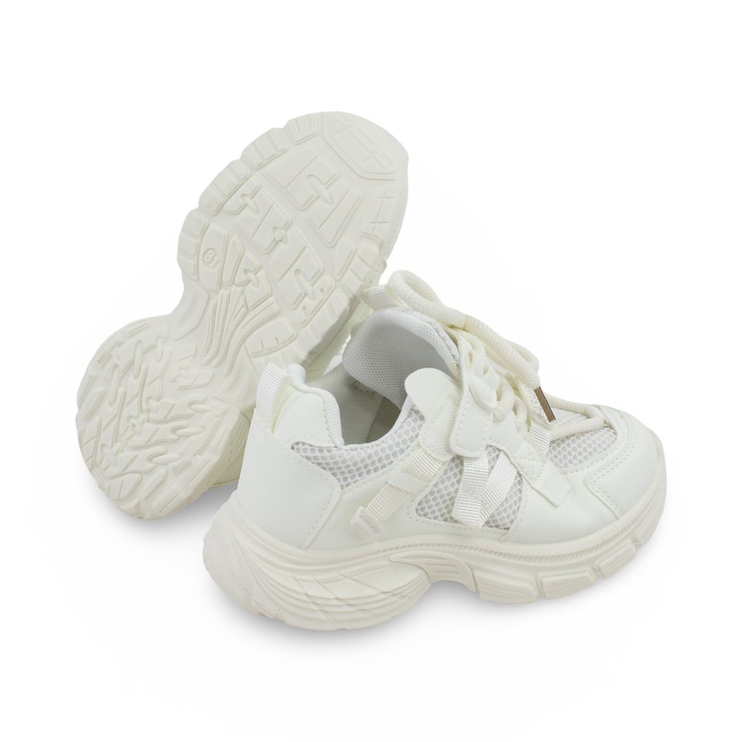 Unisex Leather Sneakers – White