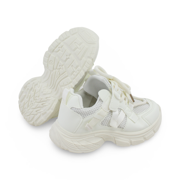 Unisex Leather Sneakers – White