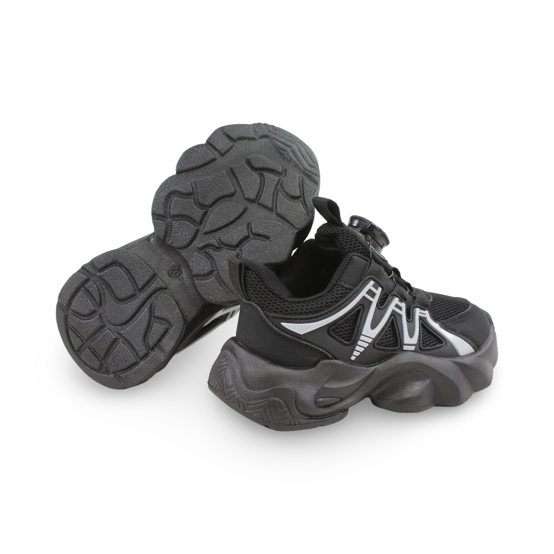 Unisex Leather Sneakers – Black