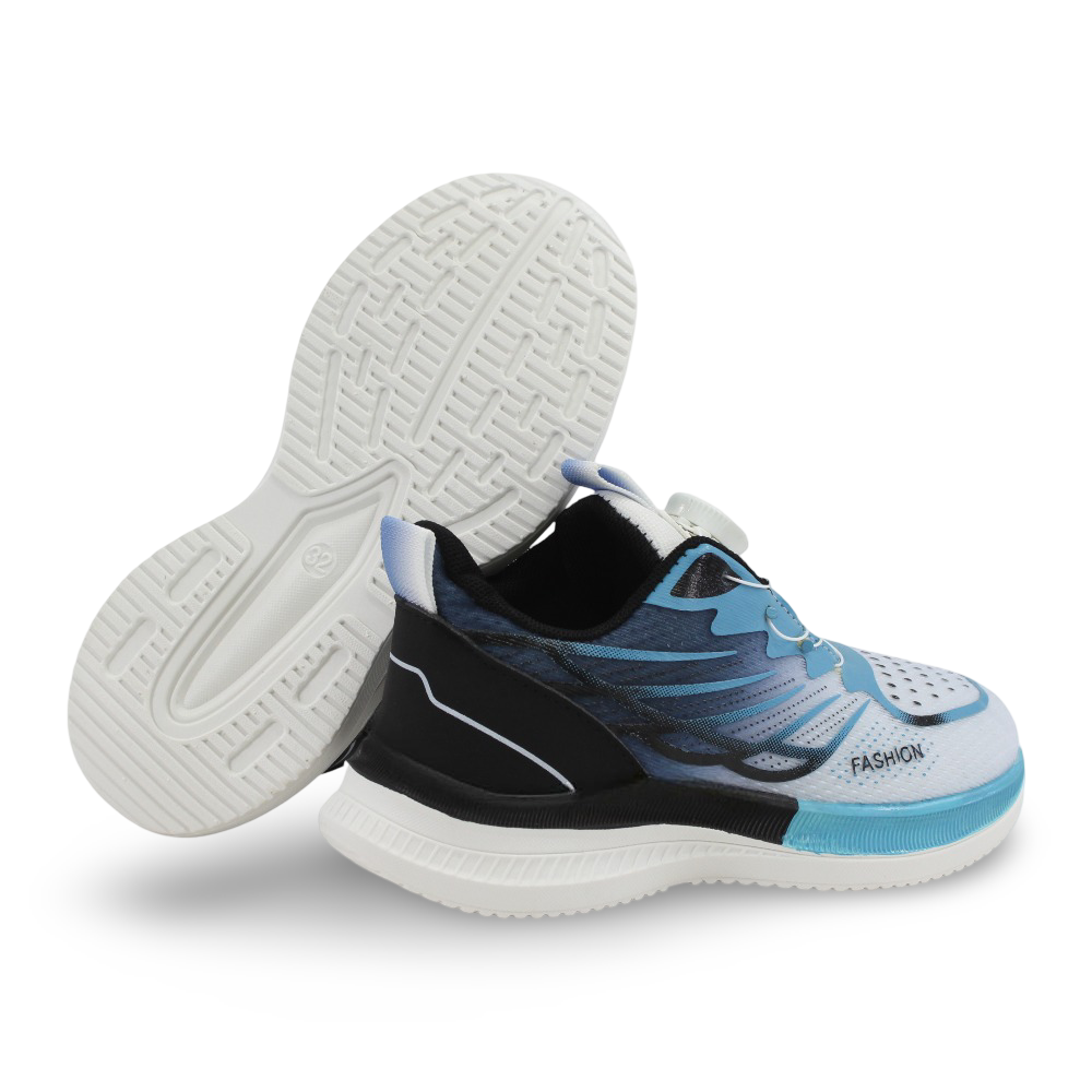 Unisex Leather Sneakers – Turquoise