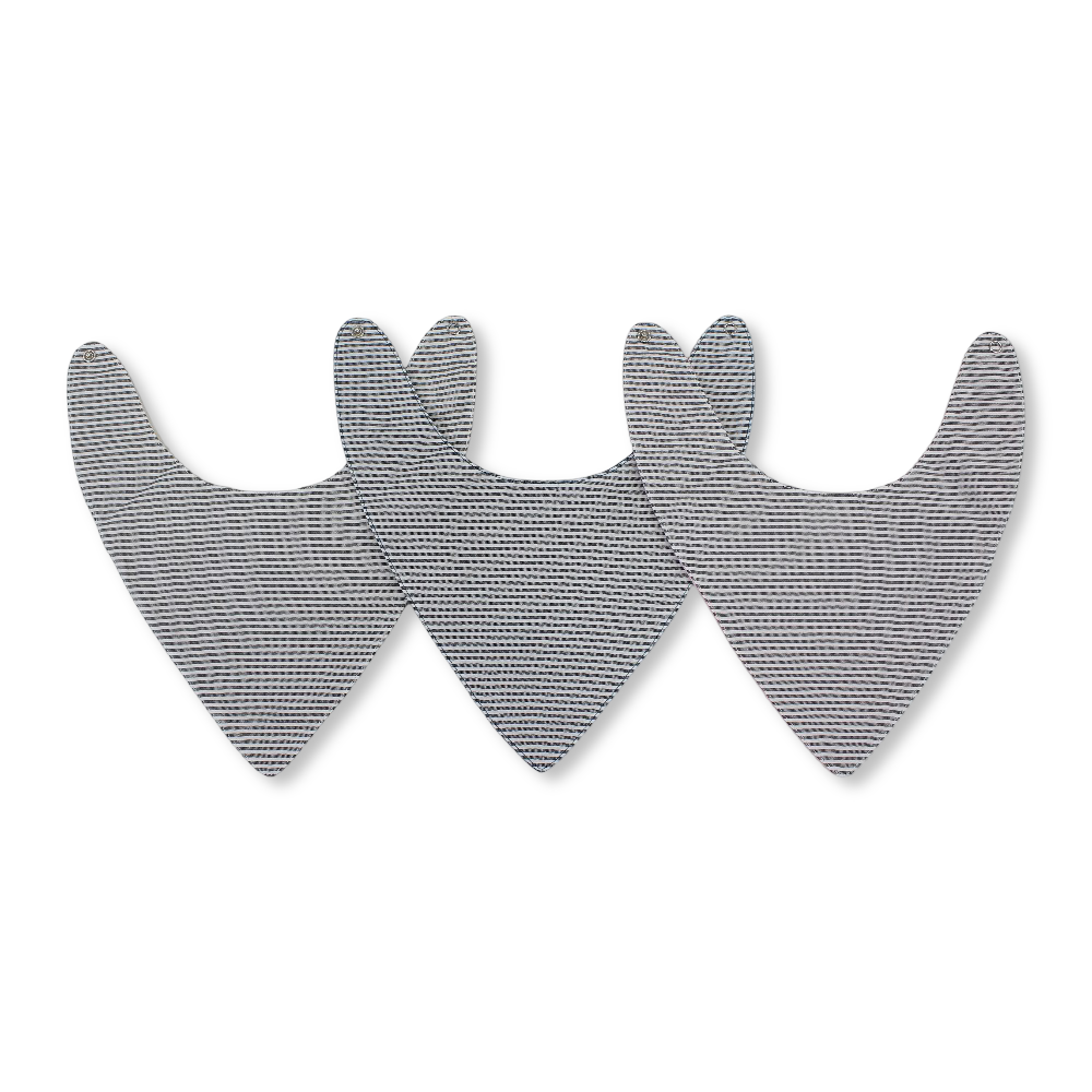 Cotton Baby Bib with Cute Design - (Pack Of 3)