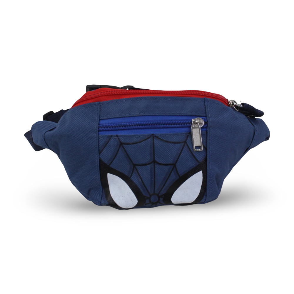 Cross Bag – Navy with Spider-Man Print