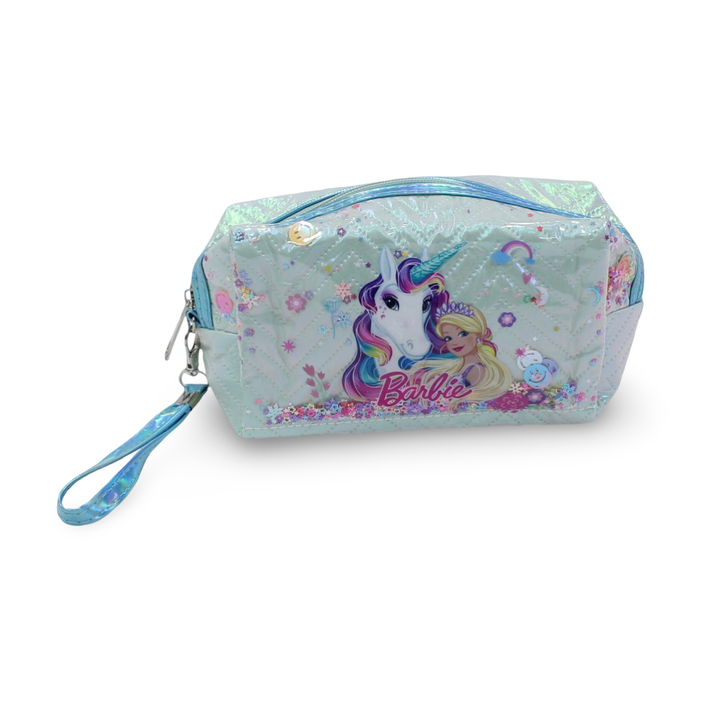 Make-Up Bag – Mint with Barbie Print - Assortments - Cherries
