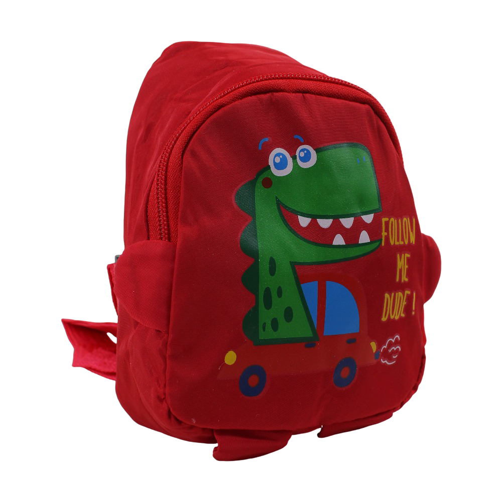 Cross Bag – Red with Dino Print