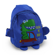 Cross Bag – Blue with Dino Print