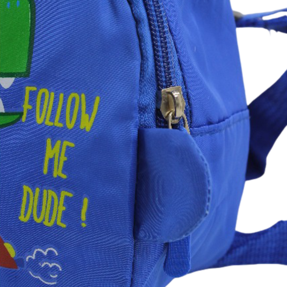 Cross Bag – Blue with Dino Print