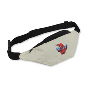 Waist Bag – Beige with Spider-Man Print