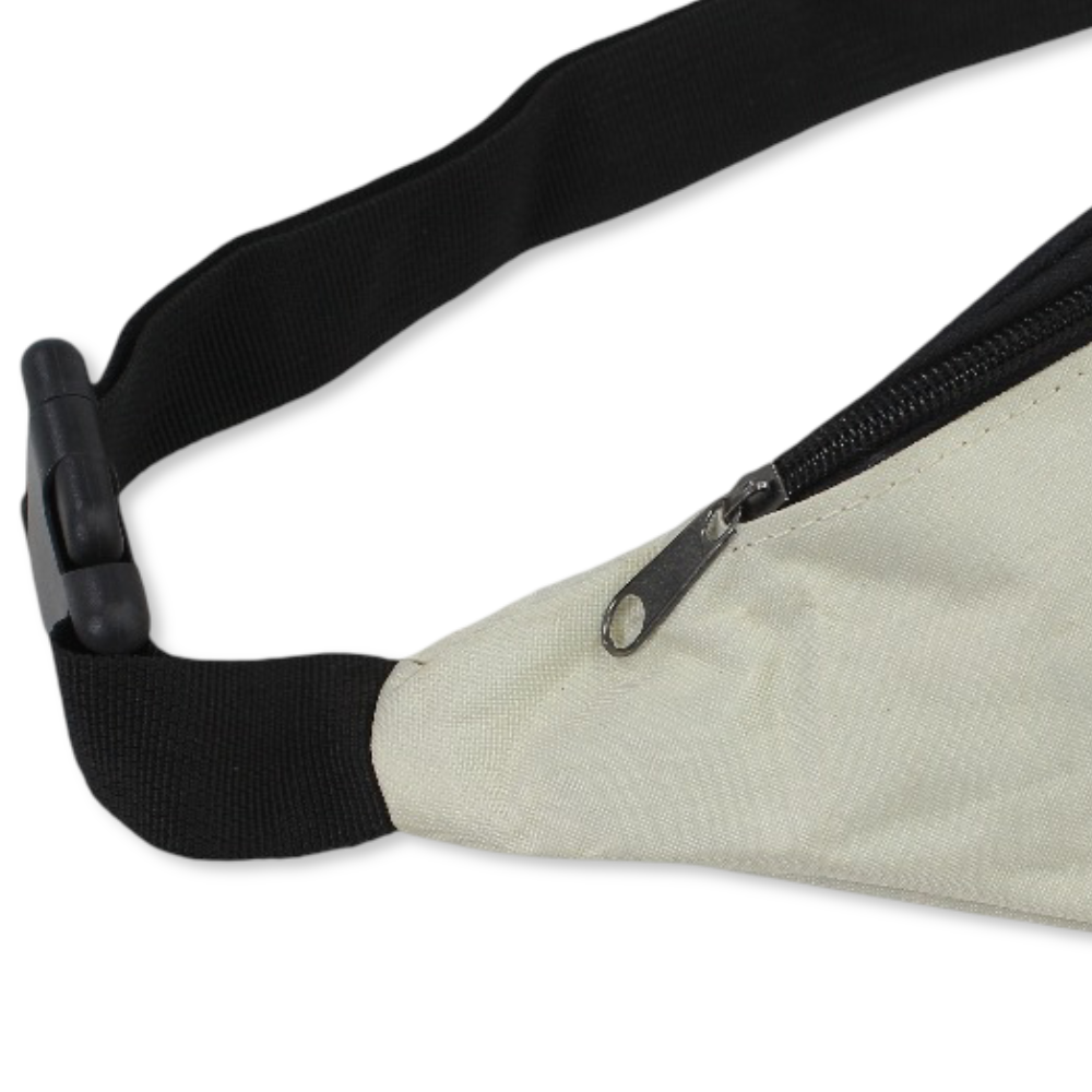 Waist Bag – Beige with Spider-Man Print