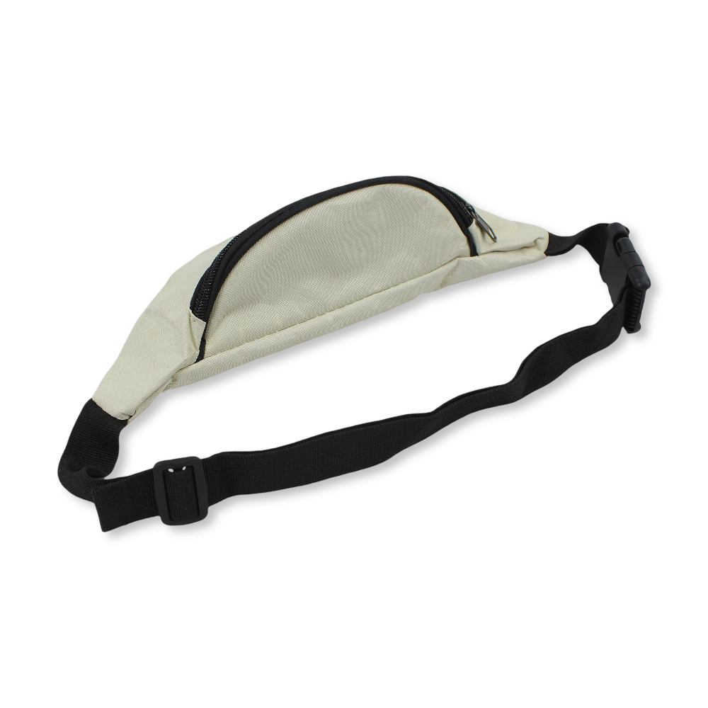 Waist Bag – Beige with Spider-Man Print