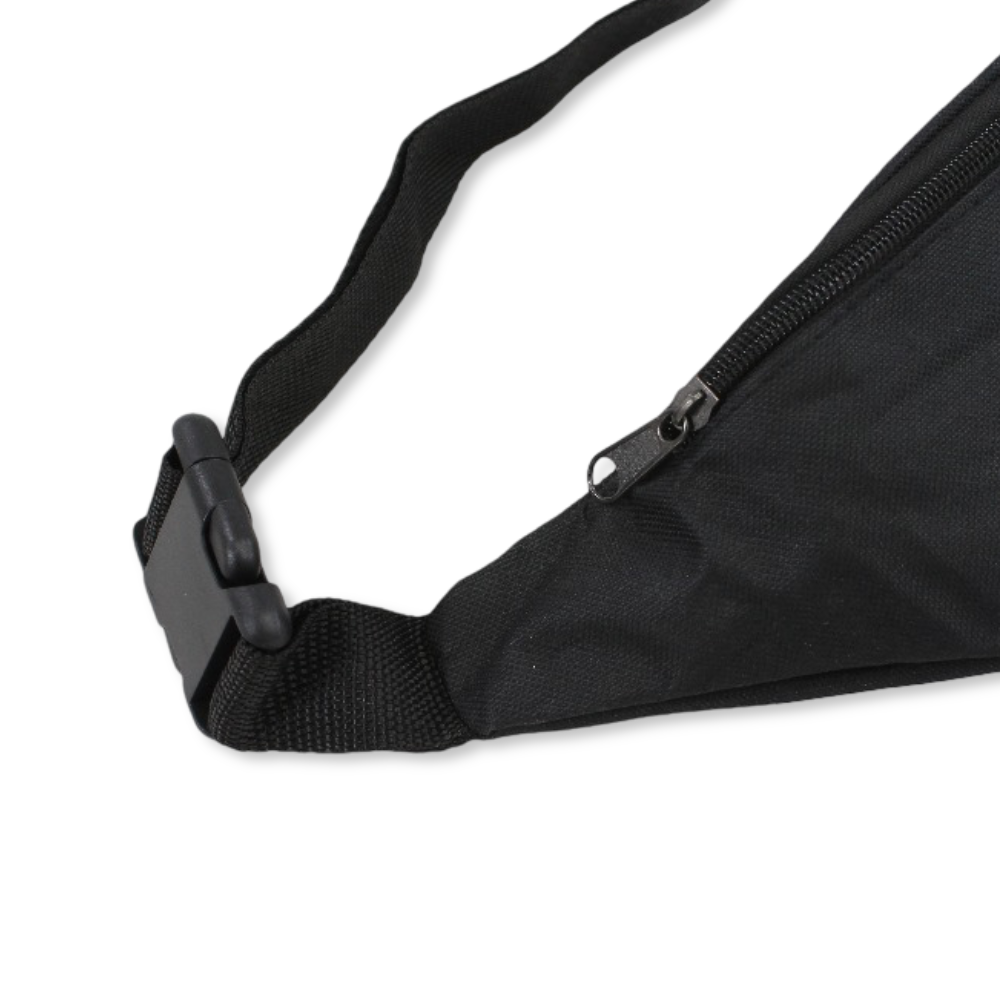 Waist Bag – Black with Barbie Print