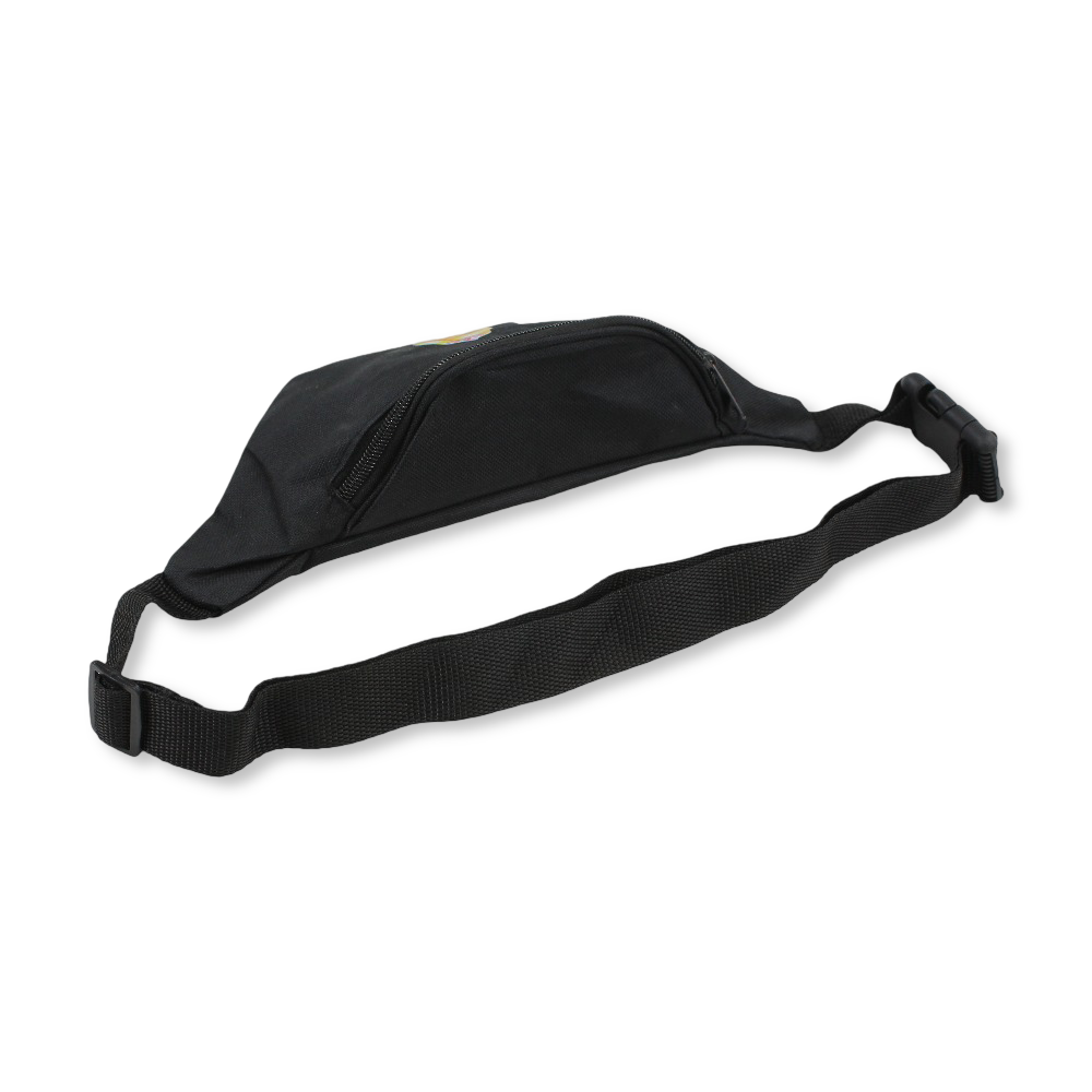 Waist Bag – Black with Barbie Print