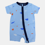 Baby Boys Cotton Romper – Soft & Comfortable