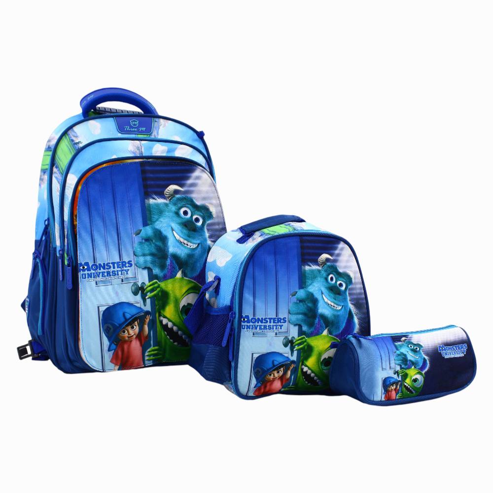 Monster's University School Set 3 Faces in 1 – 19 Inches
