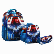 Captain America School Set 3 Faces in 1 – 19 Inches