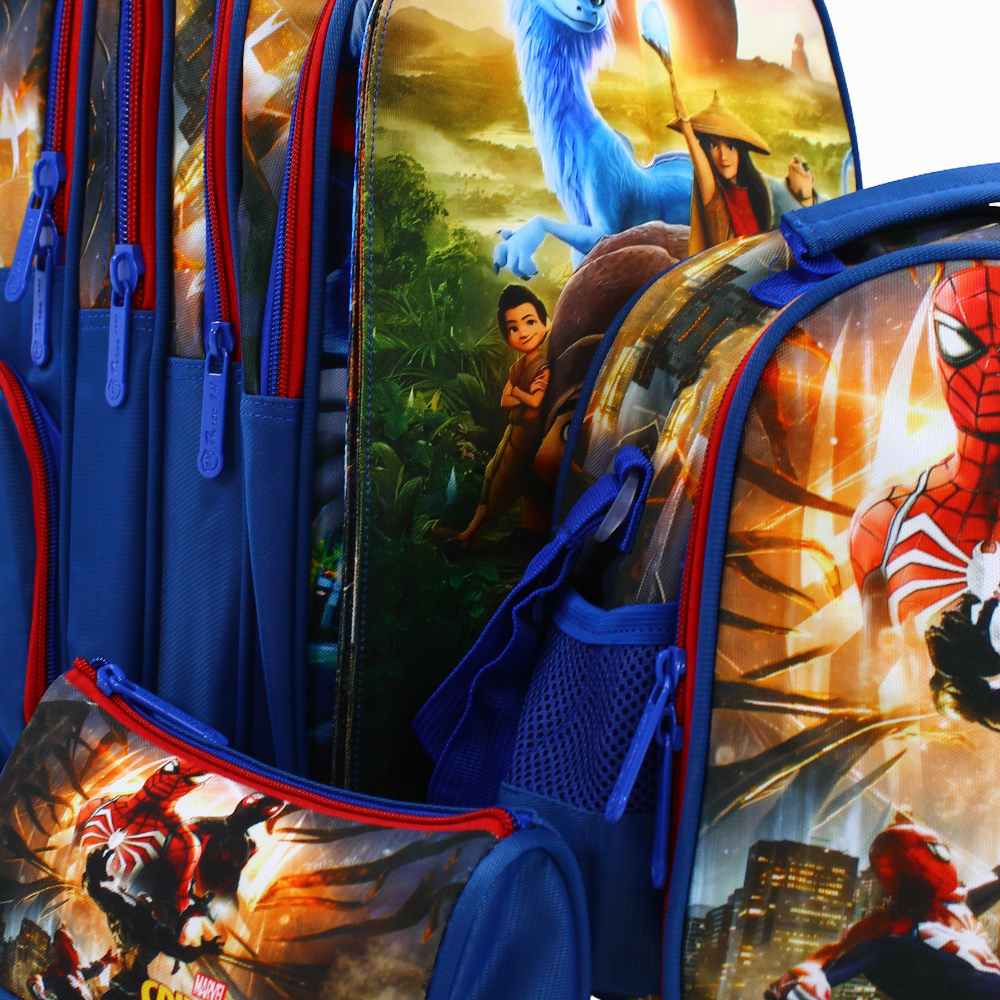 Spiderman School Set 3 Faces in 1 – 19 Inches