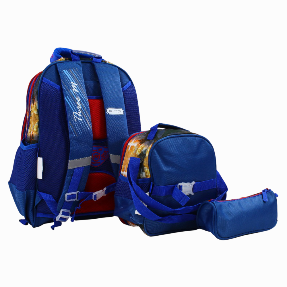 Spiderman School Set 3 Faces in 1 – 19 Inches
