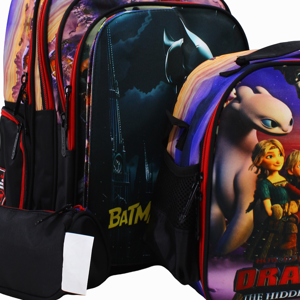 How to Train Your Dragon School Set 3 Faces in 1 – 17 Inches