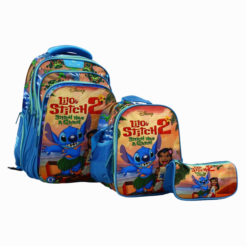 Stitch School Set 3 Faces in 1 – 17 Inches