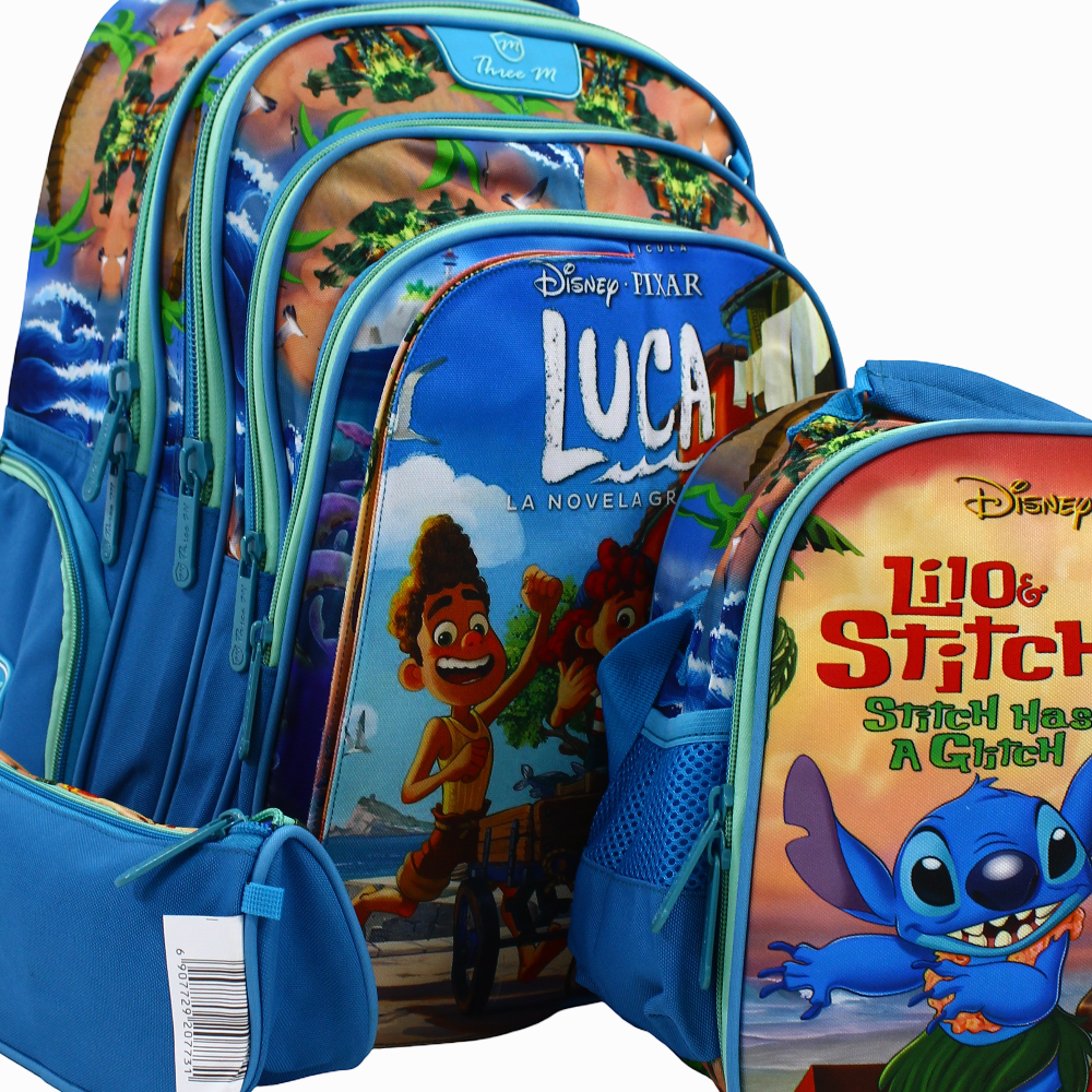 Stitch School Set 3 Faces in 1 – 17 Inches