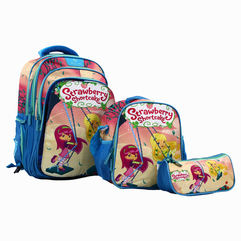 Strawberry Shortcake School Set 3 Faces in 1 – 17 Inches