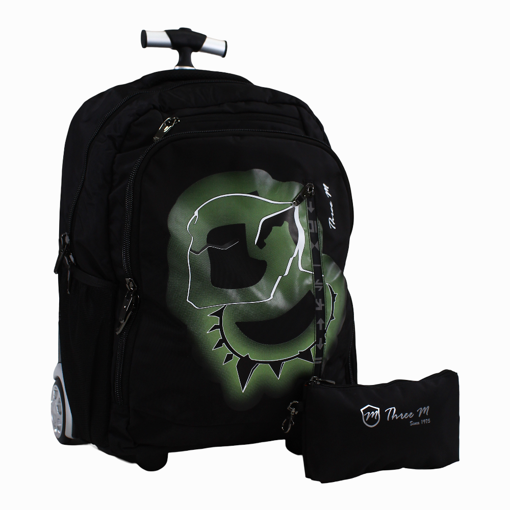 Cool School Set – 20 Inches (Trolley Bag + Pencil case)