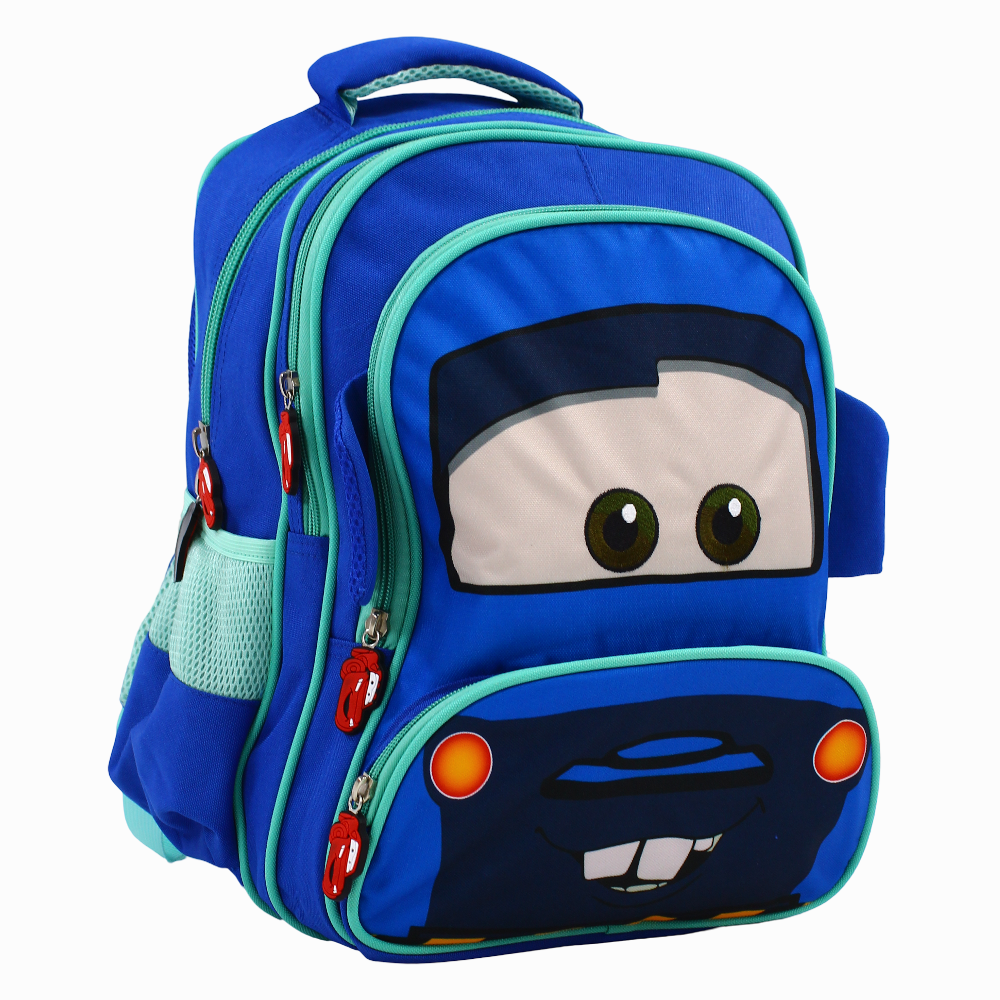 Blue Car Backpack- Preschool & KG Kids