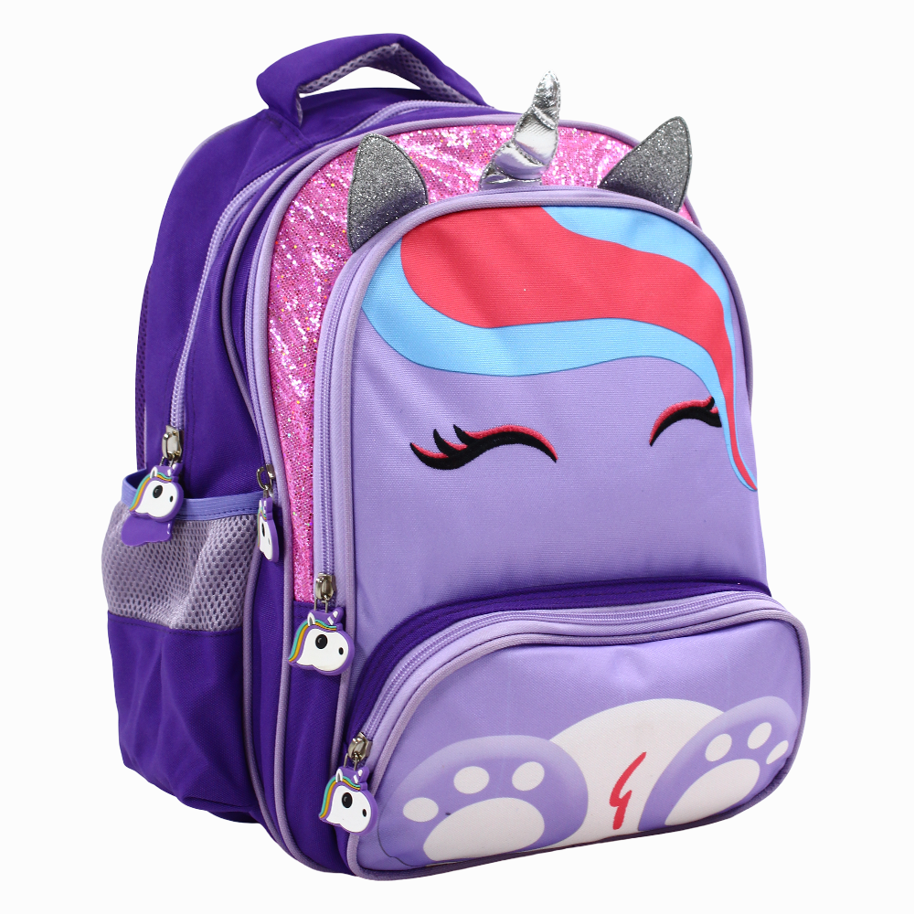 Purple Unicorn Backpack- Preschool & KG Kids