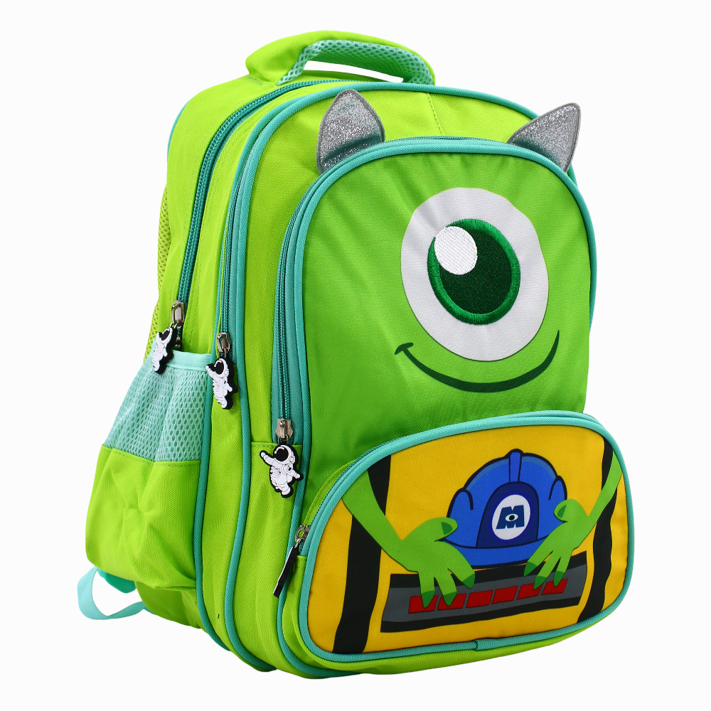 Green Monster's University Backpack - Preschool & KG Kids
