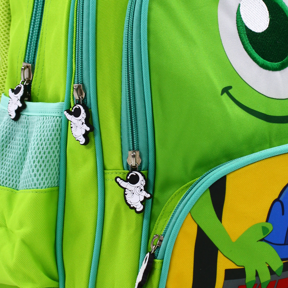 Green Monster's University Backpack - Preschool & KG Kids