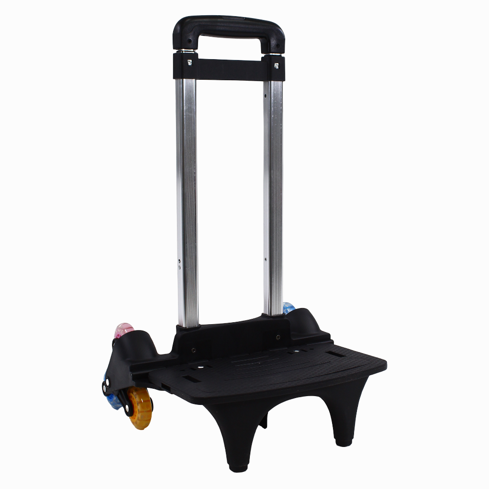 Foldable School Trolley Cart – (18.5–20 Inches) & 3 Colored Wheels