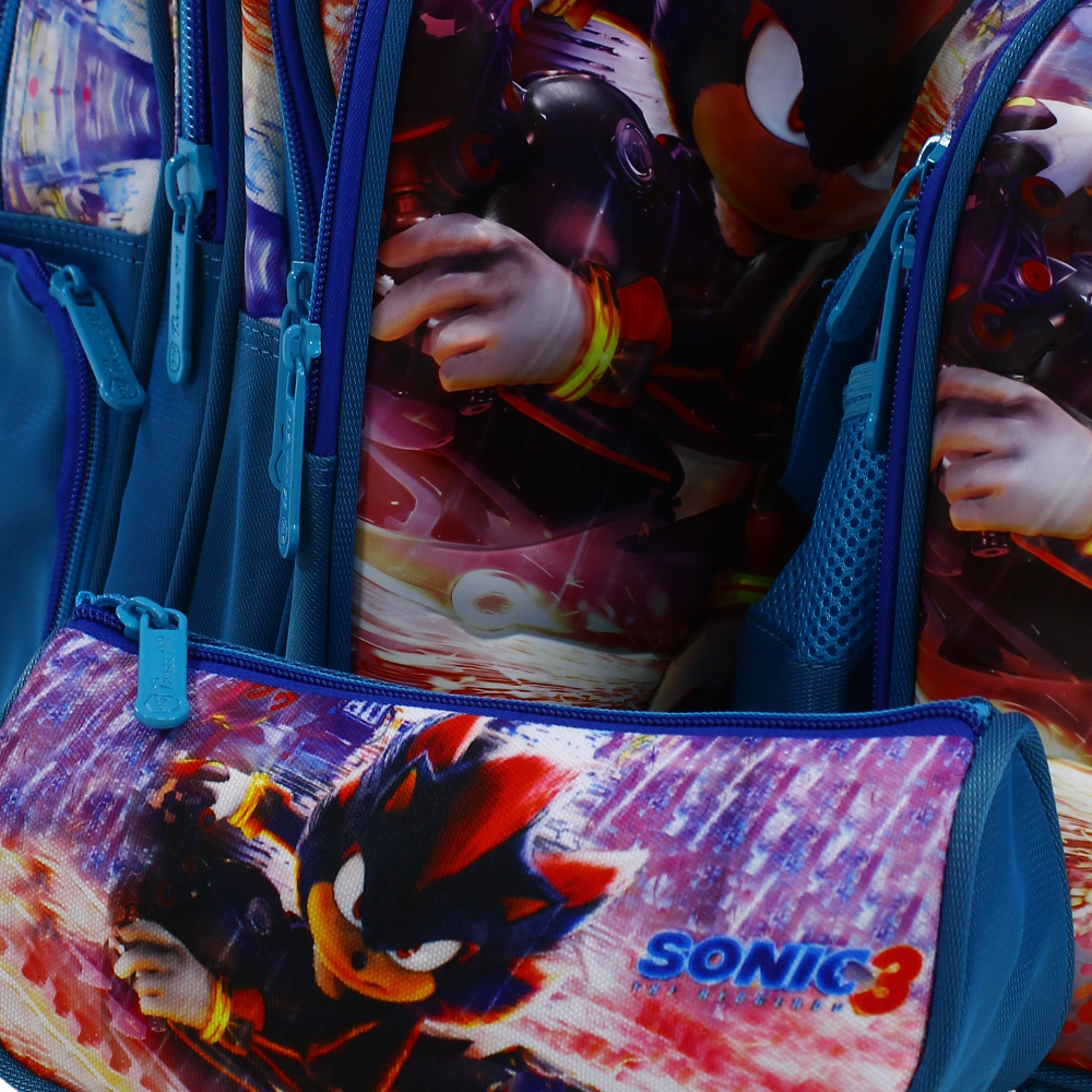 Sonic the Hedgehog School Set - 16 Inches