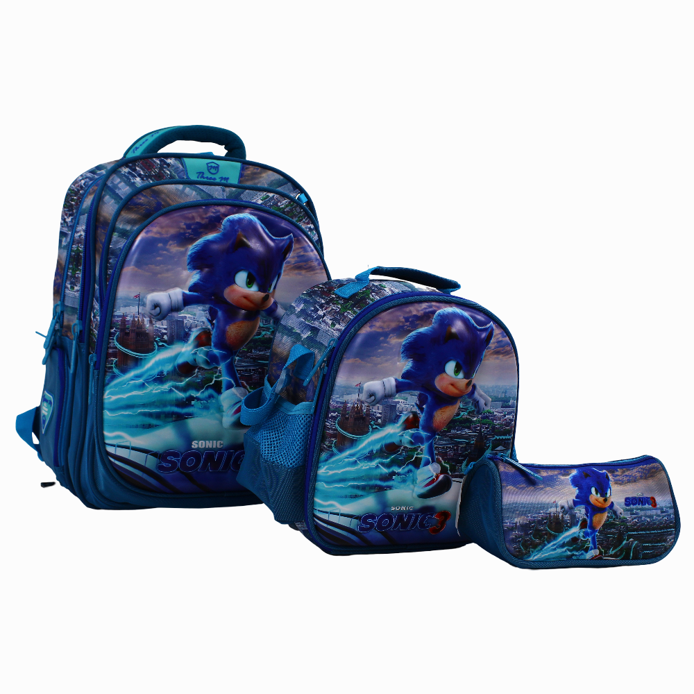 Sonic the Hedgehog School Set – 16 Inches