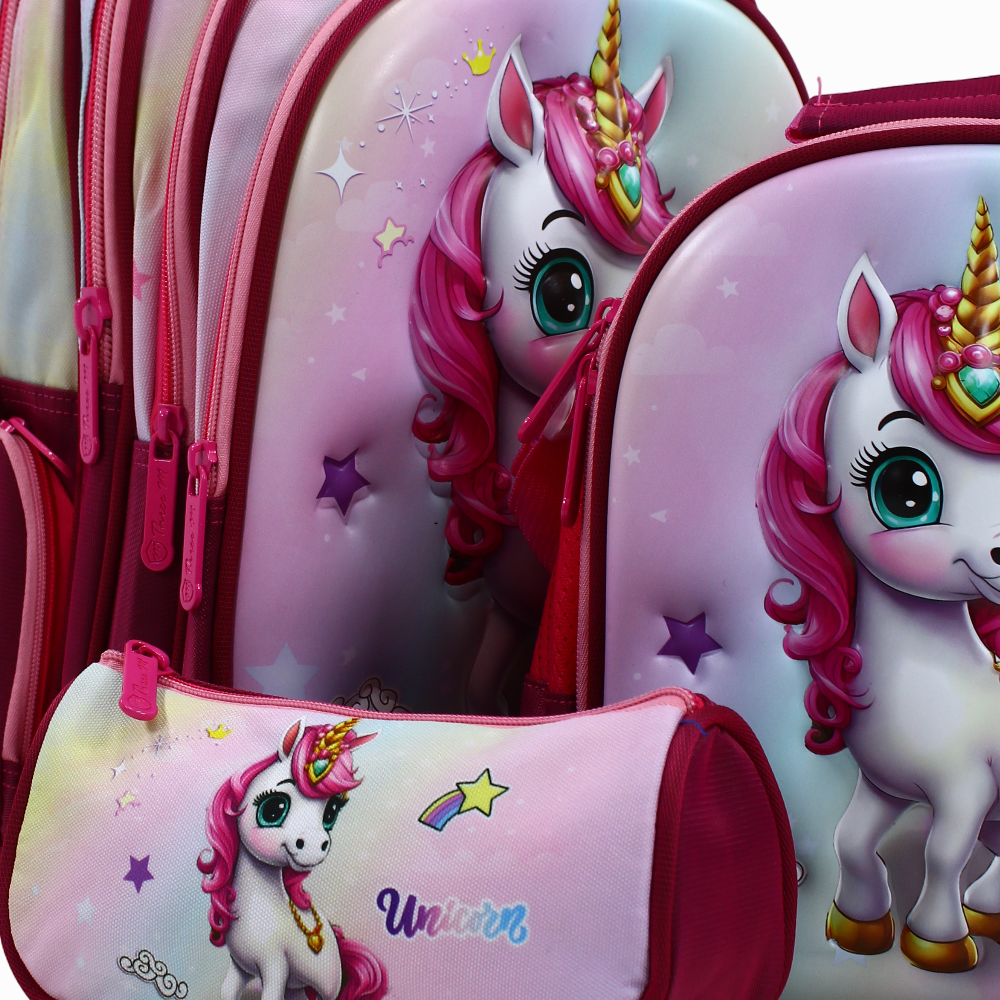 Unicorn School Set – 16 Inches