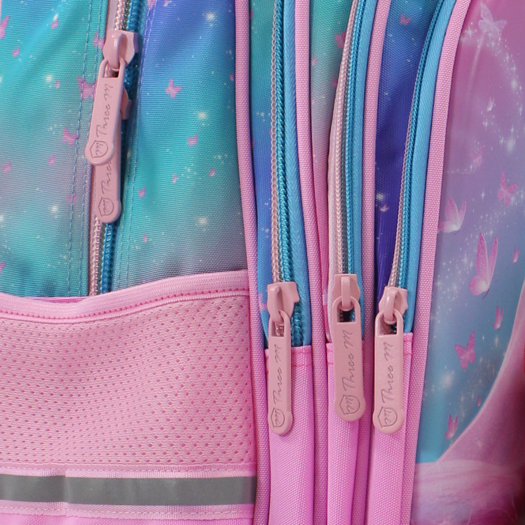 3M Anna School Set 18 Inches – Pink with Backpack, Lunch Bag & Pencil Case