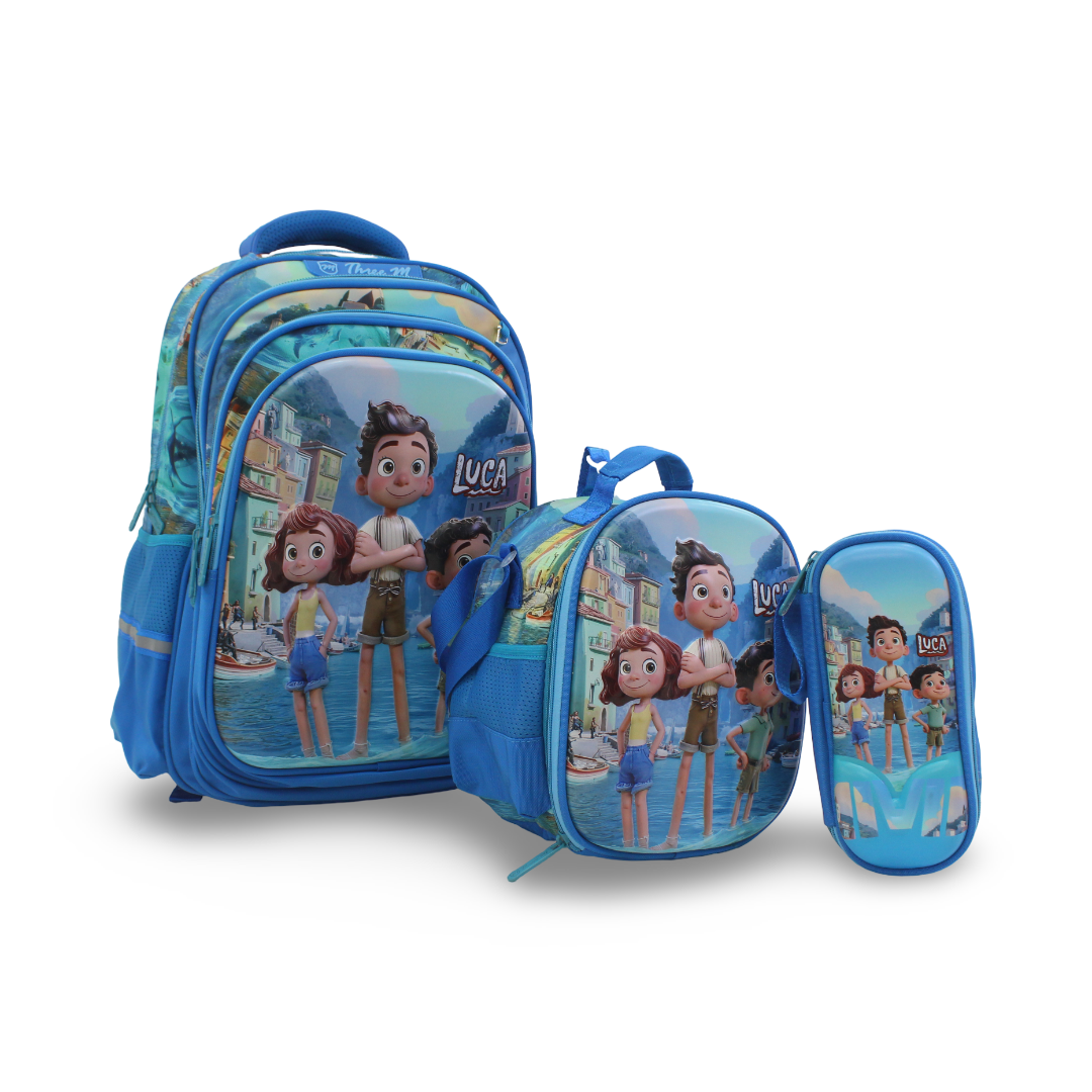 3M School Set 16 Inches – Backpack, Lunch Bag & Pencil Case