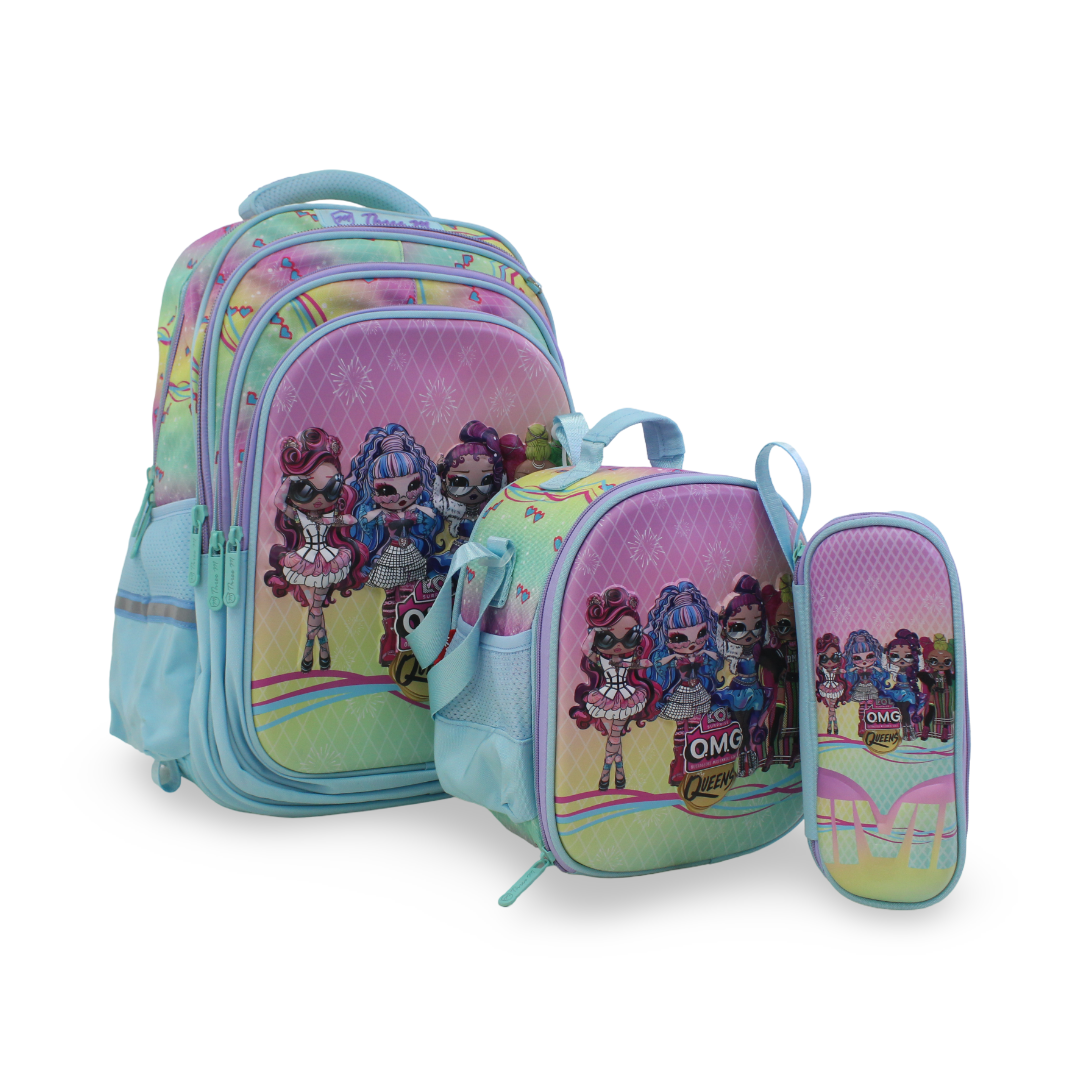 3M School Set 16 Inches – Backpack, Lunch Bag & Pencil Case