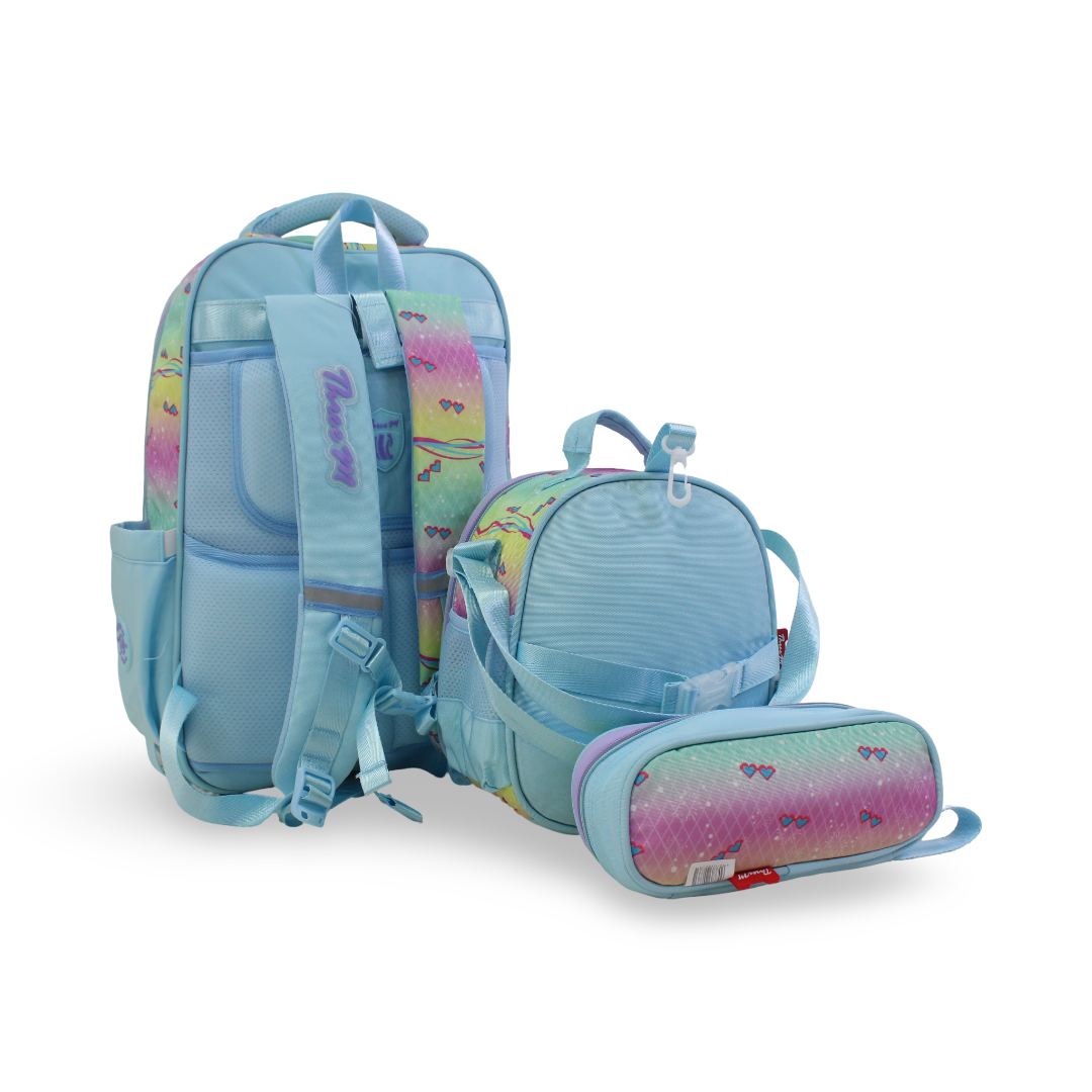 3M School Set 16 Inches – Backpack, Lunch Bag & Pencil Case