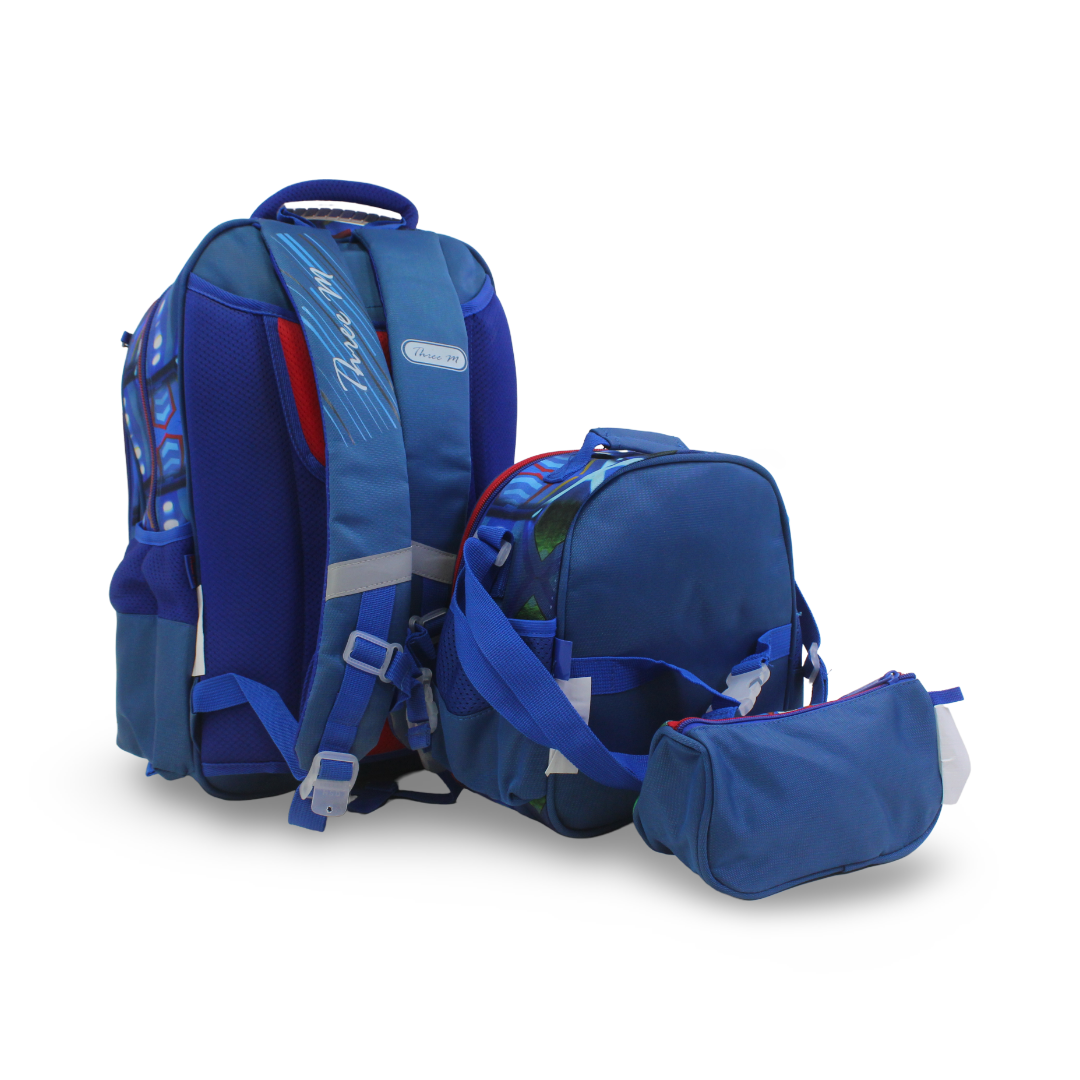 3M School Set 18 Inches – Backpack, Lunch Bag & Pencil Case