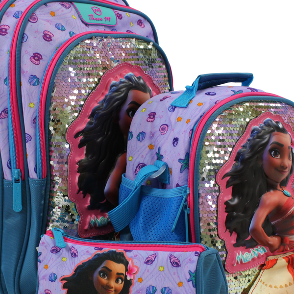 3M Moana School Set (Backpack + Pencil Case + Lunch Bag) – 18 Inches