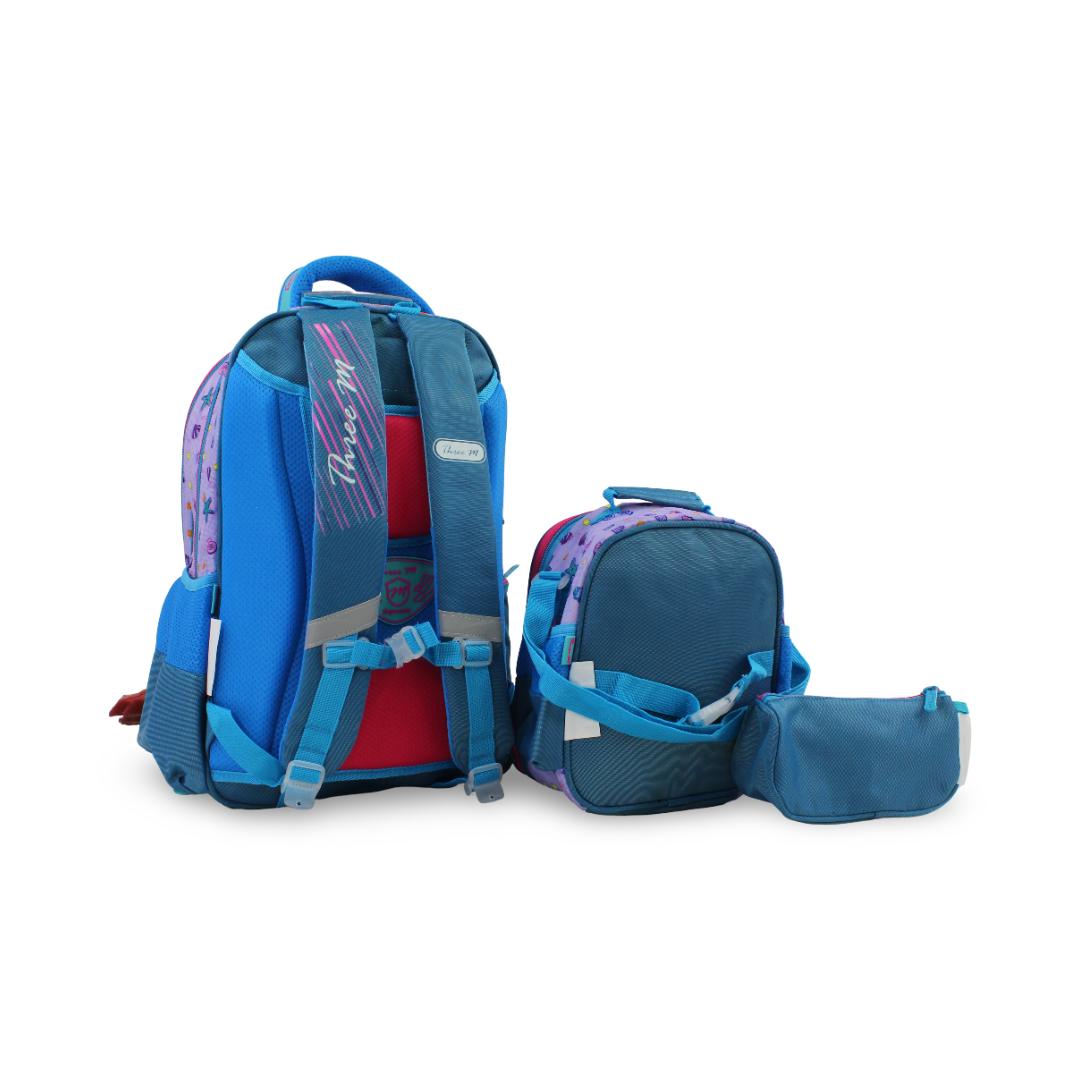 3M Moana School Set (Backpack + Pencil Case + Lunch Bag) – 18 Inches
