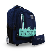 3M Trolley School Bag with Pencil Case – Navy