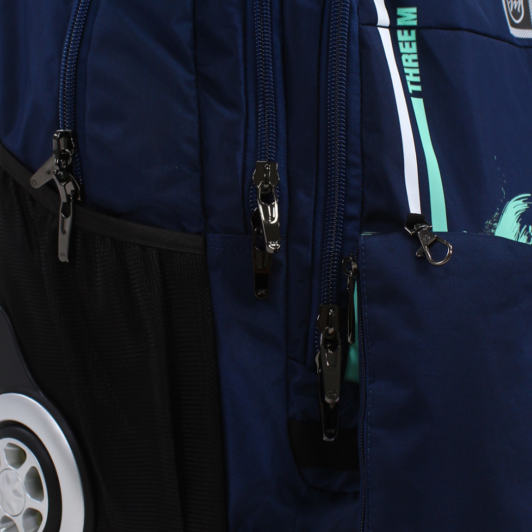 3M Trolley School Bag with Pencil Case – Navy