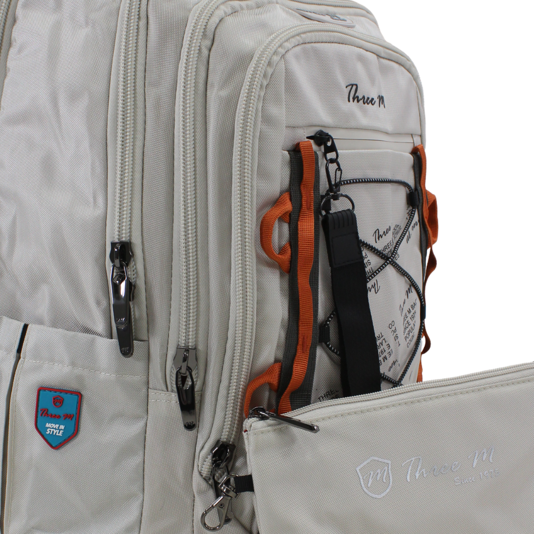 3M Backpack with Pencil Case – Beige