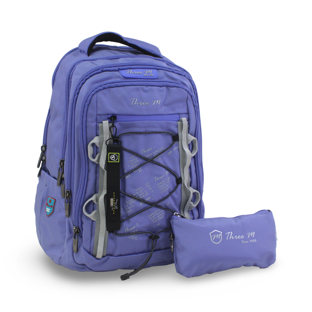 3M Backpack with Pencil Case – Purple