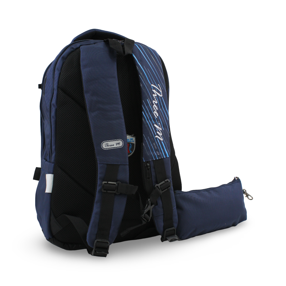 3M Backpack with Pencil Case – Navy