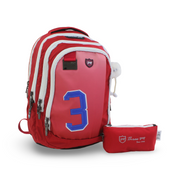 3M Backpack with Pencil Case 19 Inches – Red