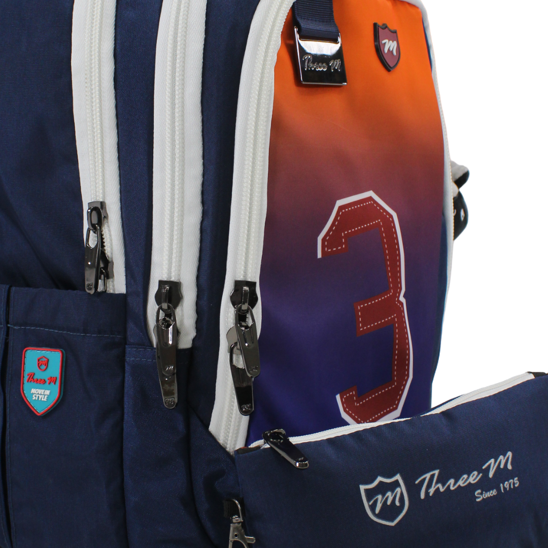3M Backpack with Pencil Case 19 Inches – Navy