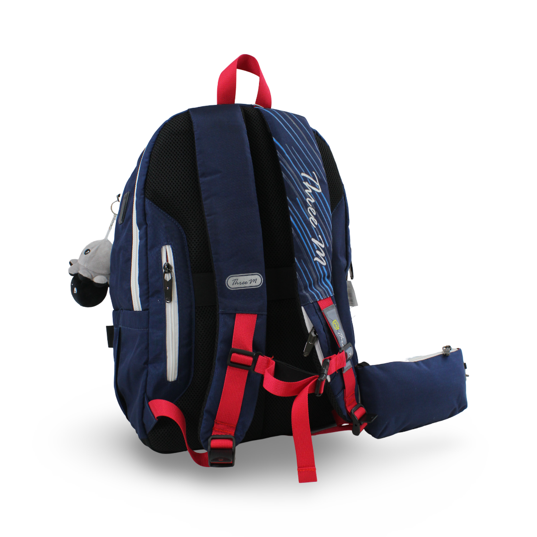 3M Backpack with Pencil Case 19 Inches – Navy