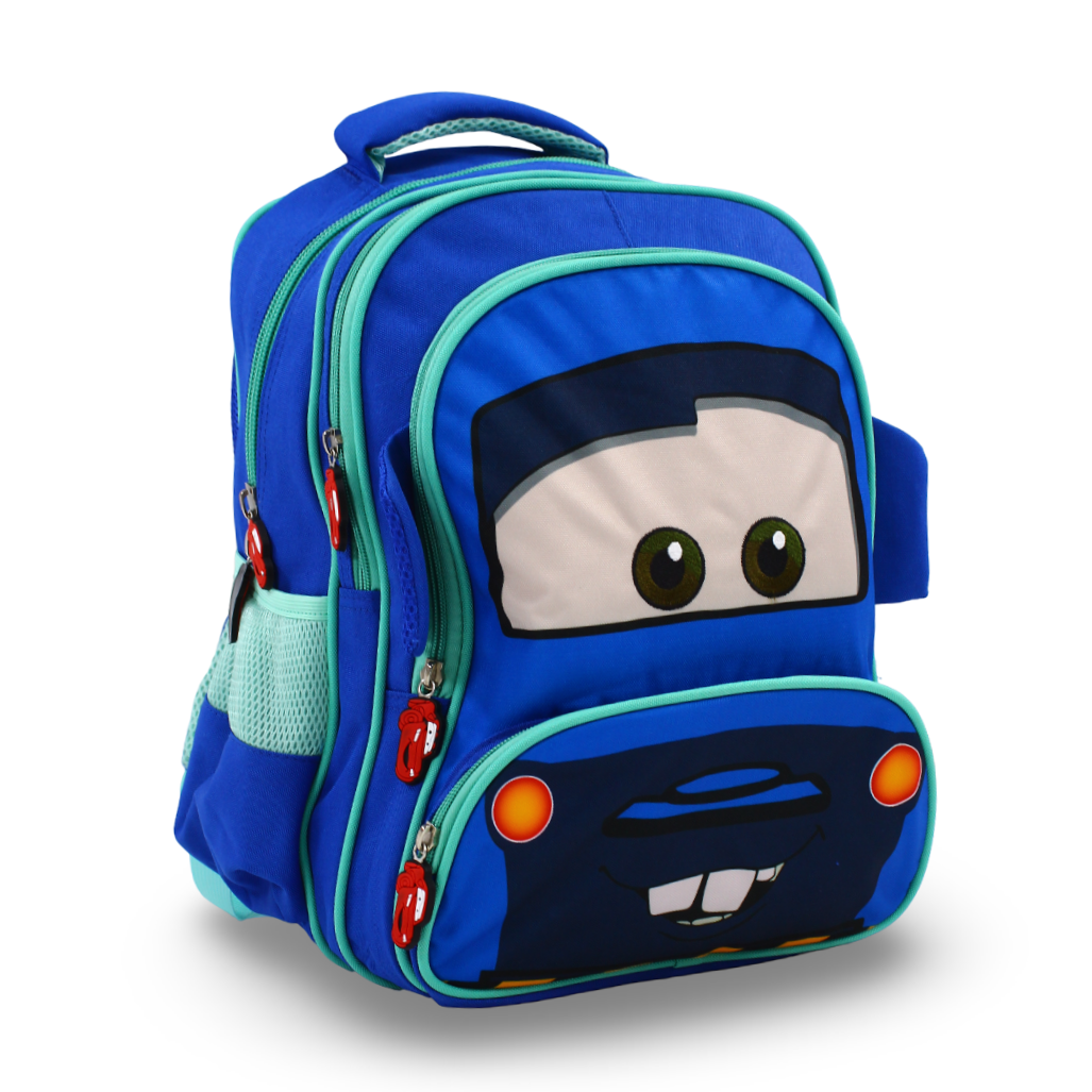3M KG Backpack – Blue with Car Print